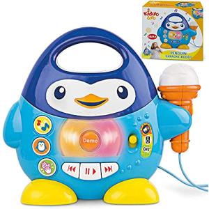KiddoLab ペンギン カラオケ バディ おもちゃ マイク 音楽プレーヤー 子供用 18ヶ月以上 並行輸入｜selectshopwakagiya
