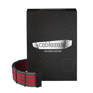 CableMod PRO ModMesh RT-Series ケーブルキット - CARBON/RED CM-PRTS-FKIT-NK｜selectshopwakagiya