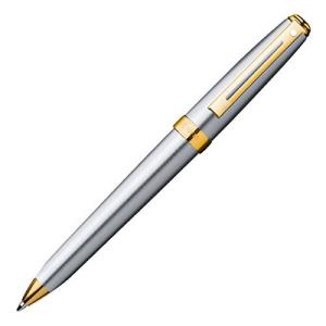 Sheaffer Prelude Mechanical Pencil Brushed Chrome: Gold Trim シャープペン｜selectshopwakagiya