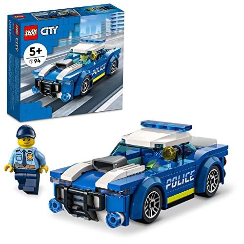 レゴ市警察カーのおもちゃ60312子供向け5歳以上の子供と役員ミニフィギュアスモールギフトアイデアア...