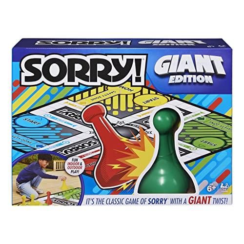 Giant SORRY!クラシックファミリーボードゲーム インドアアウトドア レトロパーティーアクテ...