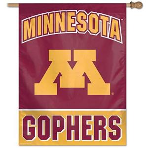 WinCraft Minnesota Golden Gophers 27?x 37?Verticalフラグ ホワイト｜selectshopwakagiya