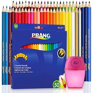色鉛筆 50本 色鉛筆 大人の塗り絵用色鉛筆 鉛筆削り付き 究極のカラー鉛筆セット 並行輸入｜selectshopwakagiya