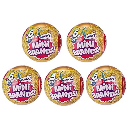 5 Surprise Mini Brands シリーズ2 - 5ボールバンドル 並行輸入