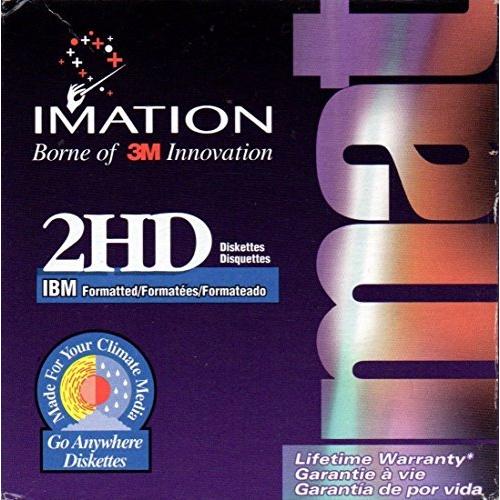 Imation 25パック 2HD 3.5インチ 1.44フロッピーディスク IBMフォーマット済み