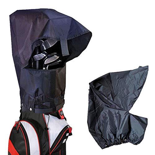 Amy スポーツゴルフバッグ レインカバー 防水フード保護 ブラックパック 丈夫で軽量なクラブバッグ...