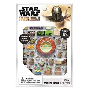 Star Wars Mandalorian (スターウォーズ マンダロリアン) Sticker Book 4Sheets (ステッカー 並行輸入の商品画像