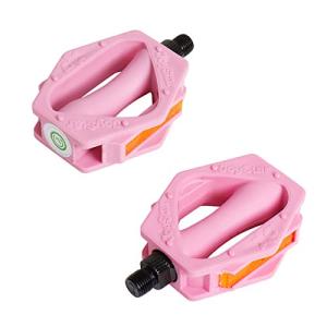 DRBIKE 交換用自転車ペダル 16 18インチ キッズバイク 1/2インチスレッド 子供用自転車ペダル ピンク 並行輸入
