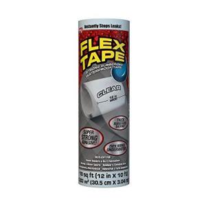 Flex Tape TFSCLRR1210 透明ゴム引き防水テープ 12インチ x 10フィート｜selectshopwakagiya