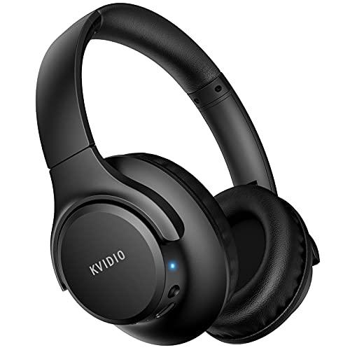 ワイヤレス ヘッドホン KVIDIO Bluetooth 5.0 55時間再生 ヘッドホン 40mm...