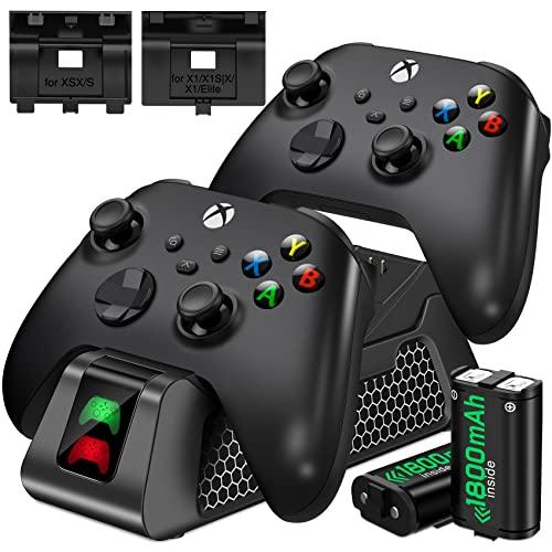 コントローラー充電ステーション Xbox Series X|S/Xbox One/X/S/Elite...
