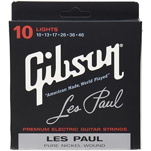 Gibson SEG-LP10 エレキギター弦 Les Paul ライトゲージ 010-046 ギブ...