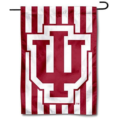 Indiana Hoosiers Candy Stripe Garden Flag and Yard...