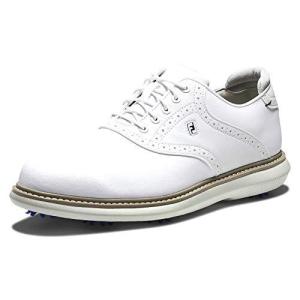 Footjoy Men's Traditions Golf Shoe  White  6.5 UK｜selectshopwakagiya