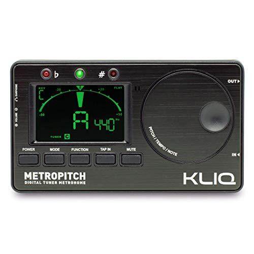 KLIQ Music Gear - 全楽器用メトロノームチューナー - ギター、ベース、バイオリン、...