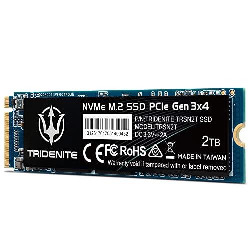 【限定ブランド】 TRIDENITE SSD 2TB PCIe Gen 3.0 ×4 NVMe 内蔵...