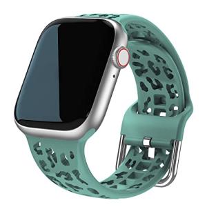 WITECOF スポーツバンド Apple Watchバンド 42mm 44mm 45mm 49mm ソフトシリコン 防水 ヒョウ柄リス 並行輸入｜selectshopwakagiya