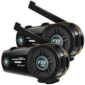 FODSPORTS FX8 Pro Motorcycle Communication Systems Dual-chipファーストペアリ 並行輸入｜selectshopwakagiya