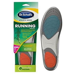 Dr. Scholl's アスレチックシリーズ ランニングインソール 女性用、1ペア、サイズ5.59 並行輸入 並行輸入｜selectshopwakagiya