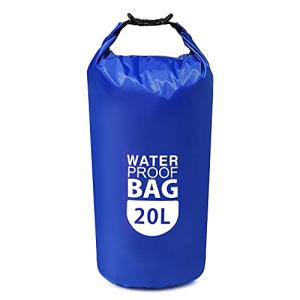 BAYUTE フローティング防水ドライバッグ 20L ロールトップ乾燥バッグ 軽量ドライストレージバッグ 旅行 釣り 水泳 ラフティング 並行輸入