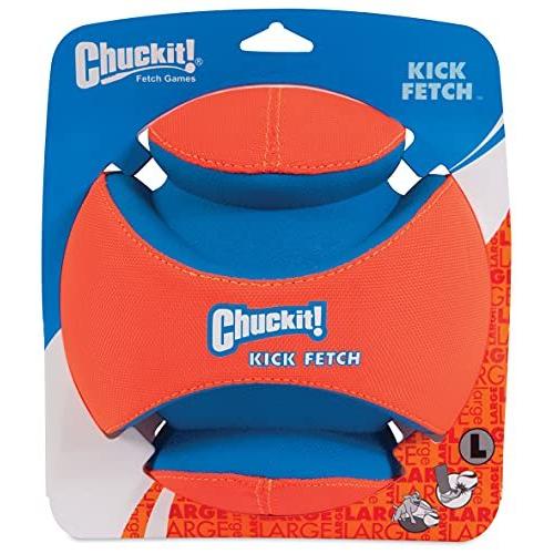 Chuckit! Dog KICK FETCH Durable Canvas Toy Ball Wi...