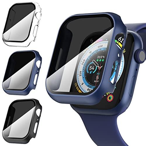 Suoman for Apple Watch 44mm プライバシースクリーンプロテクターケース、[...