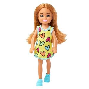 Barbie Chelsea Doll  Small Doll Wearing Removable Heart-Print Dress  並行輸入｜selectshopwakagiya