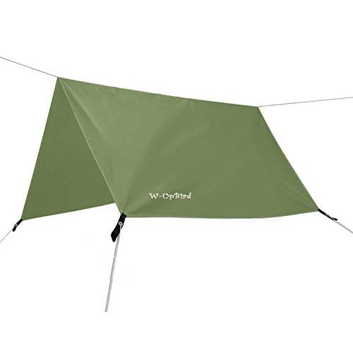 10 x 10 FT Lightweight Waterproof RipStop Rain Fly...