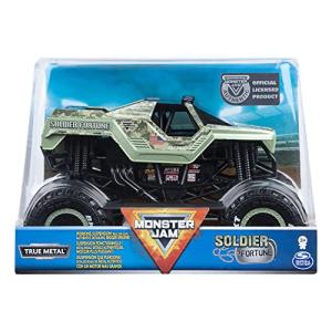 Monster Jam(モンスタージャム) 公式 Soldier of Fortune モンスタートラック コレクターダイキャストカー  並行輸入｜selectshopwakagiya