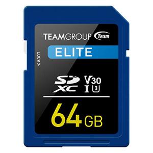 TEAMGROUP Elite 64GB UHS-I U3 V304KUHD読み取り速度最大90MB/秒プロのVlogger向けSDXC 並行輸入