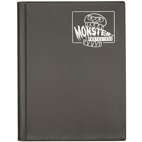 Monster Binder - 4 Pocket Matte Black Album - Hold...