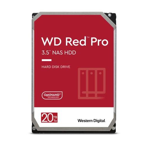 Western Digital ウエスタンデジタル 20TB WD Red Pro NAS 内蔵ハー...