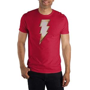 DCコミックスシャザム！ Thunderbolt 半袖Tシャツ US サイズ: Medium カラー: レッド 並行輸入 並行輸入｜selectshopwakagiya