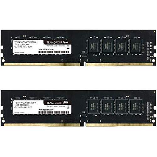 TEAMGROUP Elite DDR4 64GB キット 2 x 32GB 3200MHz PC4...