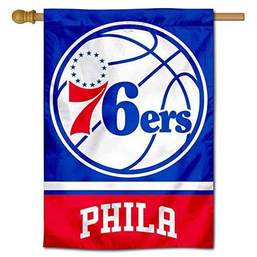 Philadelphia 76ers Two Ply and Double Sided House ...