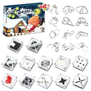 Advent Calendar 2022 Brain Teaser Puzzles Christmas Gifts for kids C 並行輸入｜selectshopwakagiya
