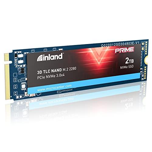 INLAND Prime 2TB NVME PCIe M.2 2280 Gen 3x4 TLC 3D...