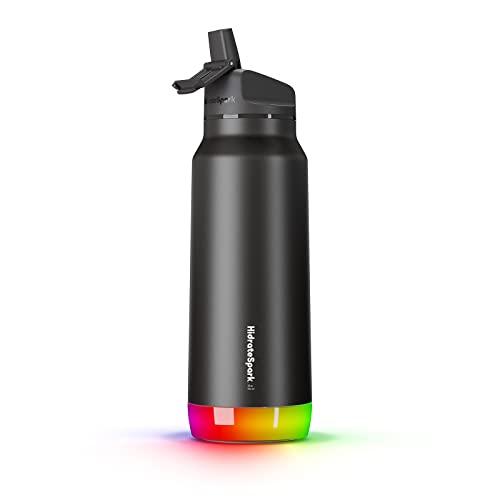 Hidrate Spark Proスマートウォーターボトル - 断熱ステンレス鋼 Bluetooth...