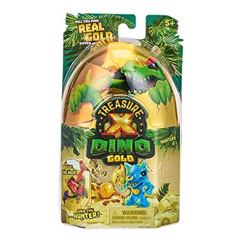 Treasure X Dino Gold Dino Single Pack Unboxing Toy...