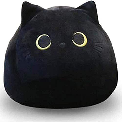 UEncounter黒猫ぬいぐるみぬいぐるみクリエイティブ猫の形ソフト枕枕おもちゃギフトガールフレン...