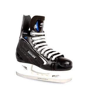 Botas - Yukon 381 - メンズ アイスホッケー スケート靴 | ヨーロッパ製 チェコ共和国 | 色: ブラックとシル｜selectshopwakagiya