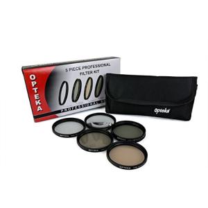 Optekaプロフェッショナル5ピースフィルターキット52mm High Definition IIは UV CPL FL nd4 1 並行輸入
