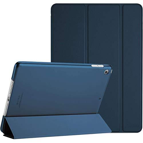 ProCase iPad 9/8/7 ケース (2021 2020 2019) 半透明バックカバー ...