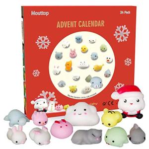 Advent Calendar 2022  24 Mochi Squishies Including Santa Different S 並行輸入｜selectshopwakagiya