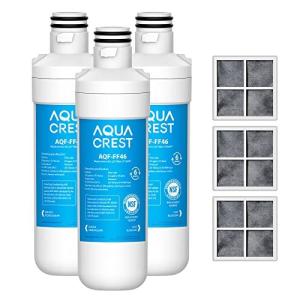 AQUACRESTアクアクレスト ADQ747935 MDJ64844601 NSF認証冷蔵庫ウォーターフィルターとエアフィルター LG 並行輸入