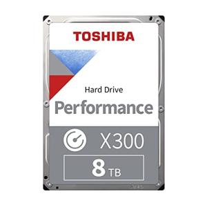 東芝 X300 8TB 高性能内蔵ハードドライブ 3.5インチ SATA.7200rpm、256mbバッファ、3年 (HDWR480UZ 並行輸入｜selectshopwakagiya