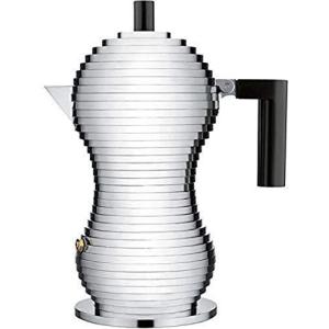 ALESSI アレッシィ Pulcina エスプレッソコーヒーメーカー 3カップ用/ブラック MDL02/3 B｜selectshopwakagiya