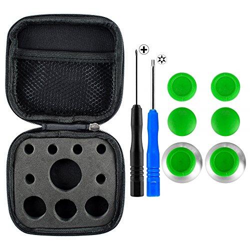 eXtremeRate 8 in 1 Metal Magnetic Thumbsticks Anal...