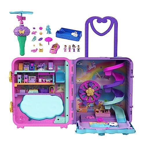 Polly Pocket Dolls  Playset and Travel Toys  4 Dol...