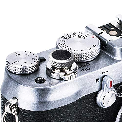 JJC ソフトカメラシャッターリリースボタンキャップ 富士フィルム X-T4 X-T3 X-T2 X...